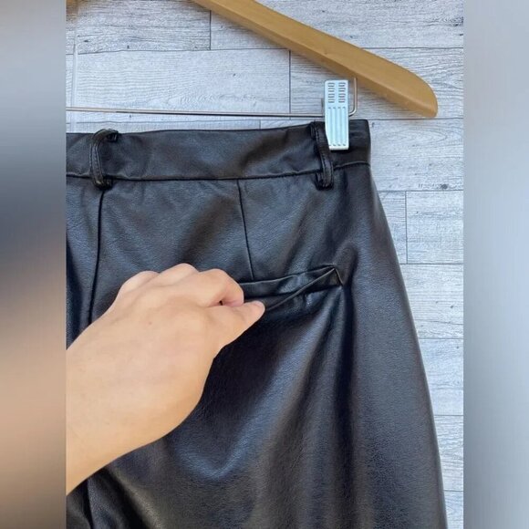 Seta Apparel Women's Leather Baggy Pants small - Picture 10 of 11